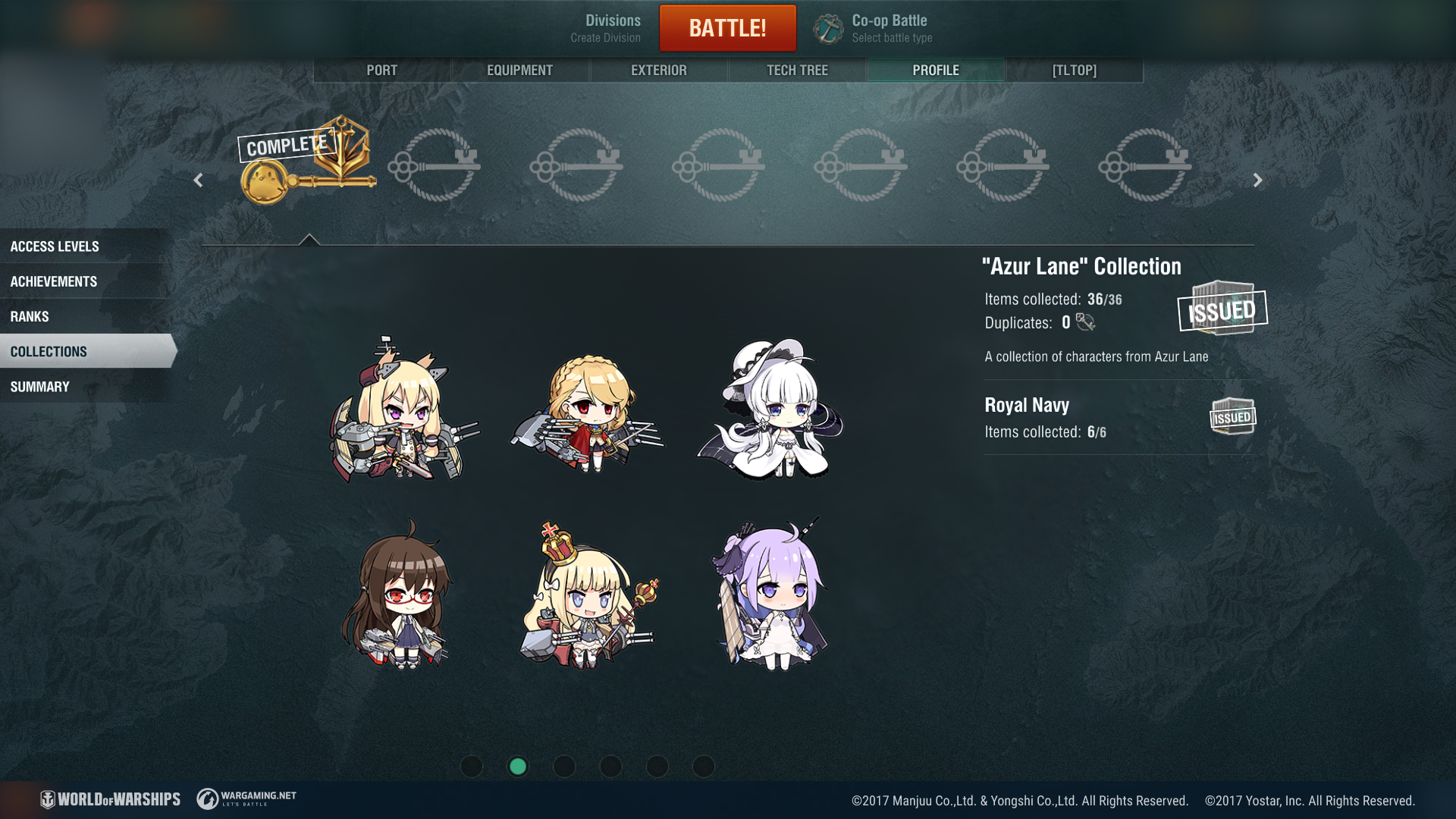 アズールレーン: 第四波 | World of Warships