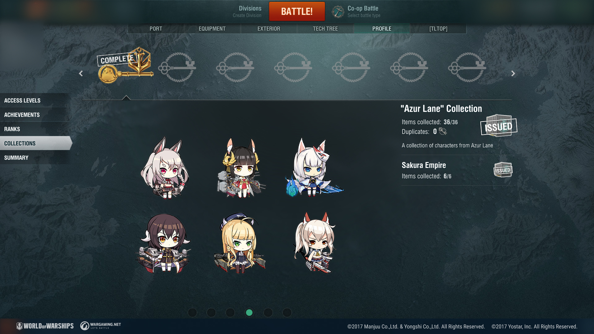 アズールレーン: 第四波 | World of Warships