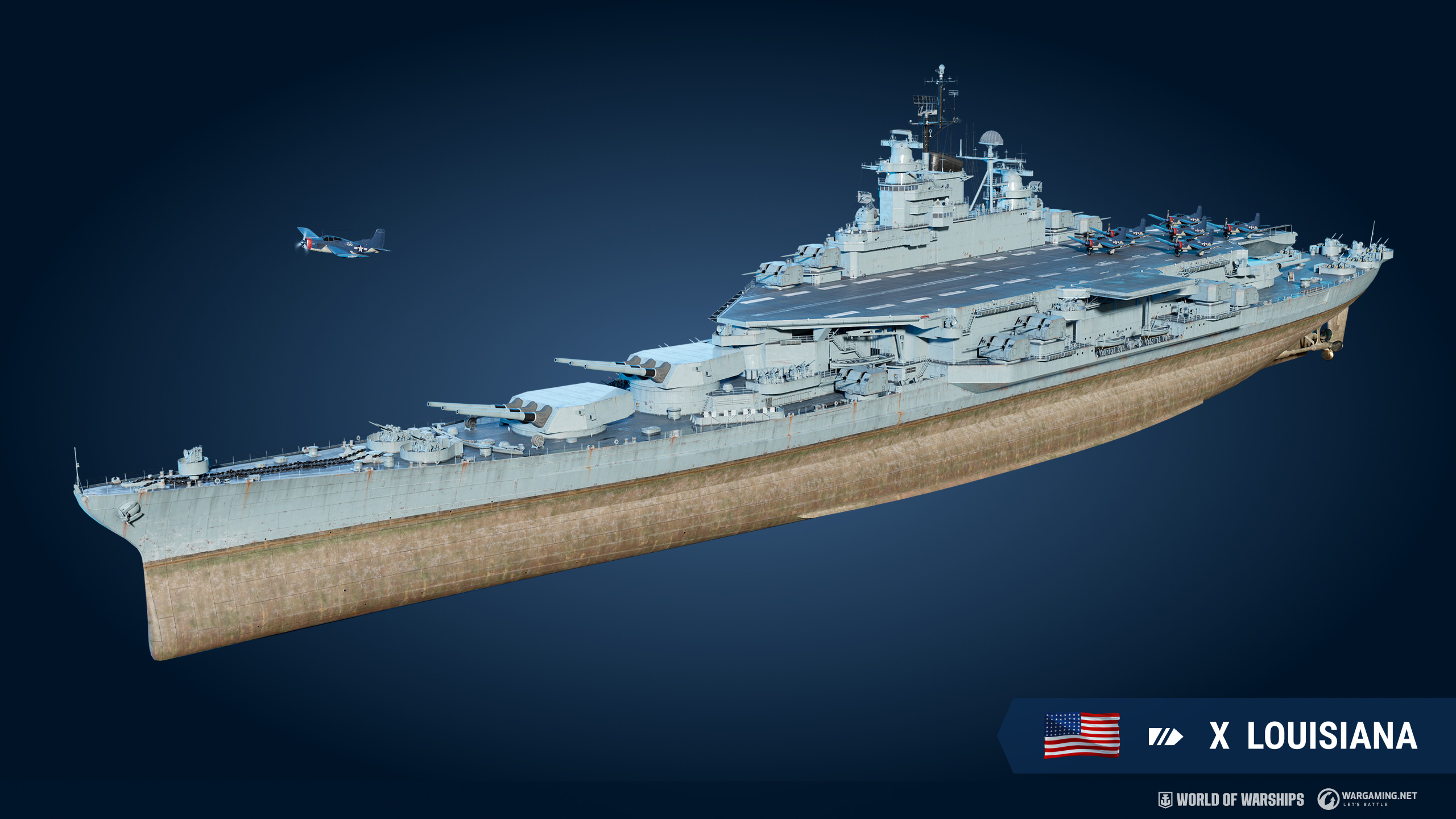 U.S. Battleships in the Armory | World of Warships