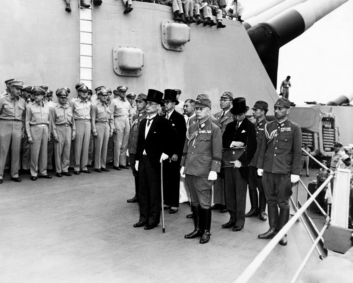 L&#39;histoire navale en photos : la capitulation du Japon | World of Warships