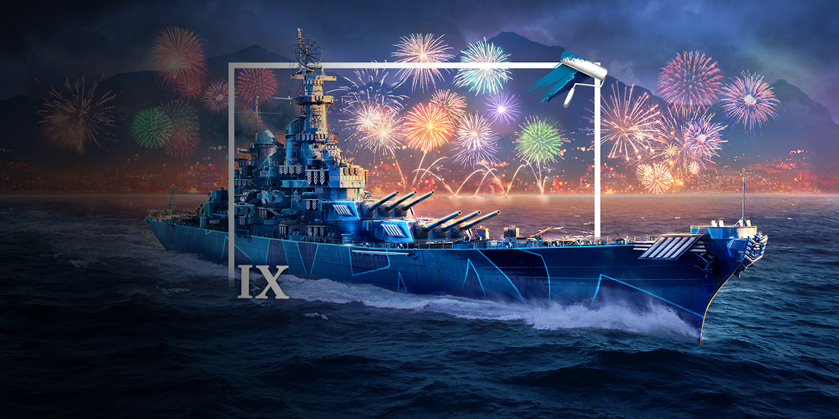 world of warships anniversary camouflage