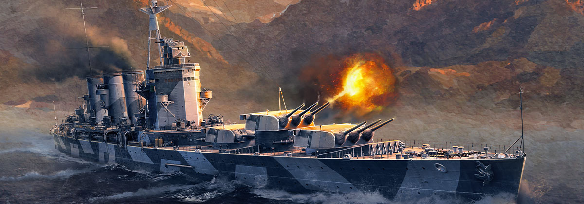 Nottingham: Tier VIII British Premium Cruiser 1926