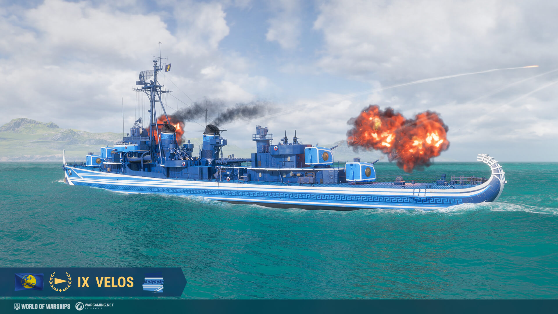 ヘラスの遺産: 武器庫の Velos | World of Warships