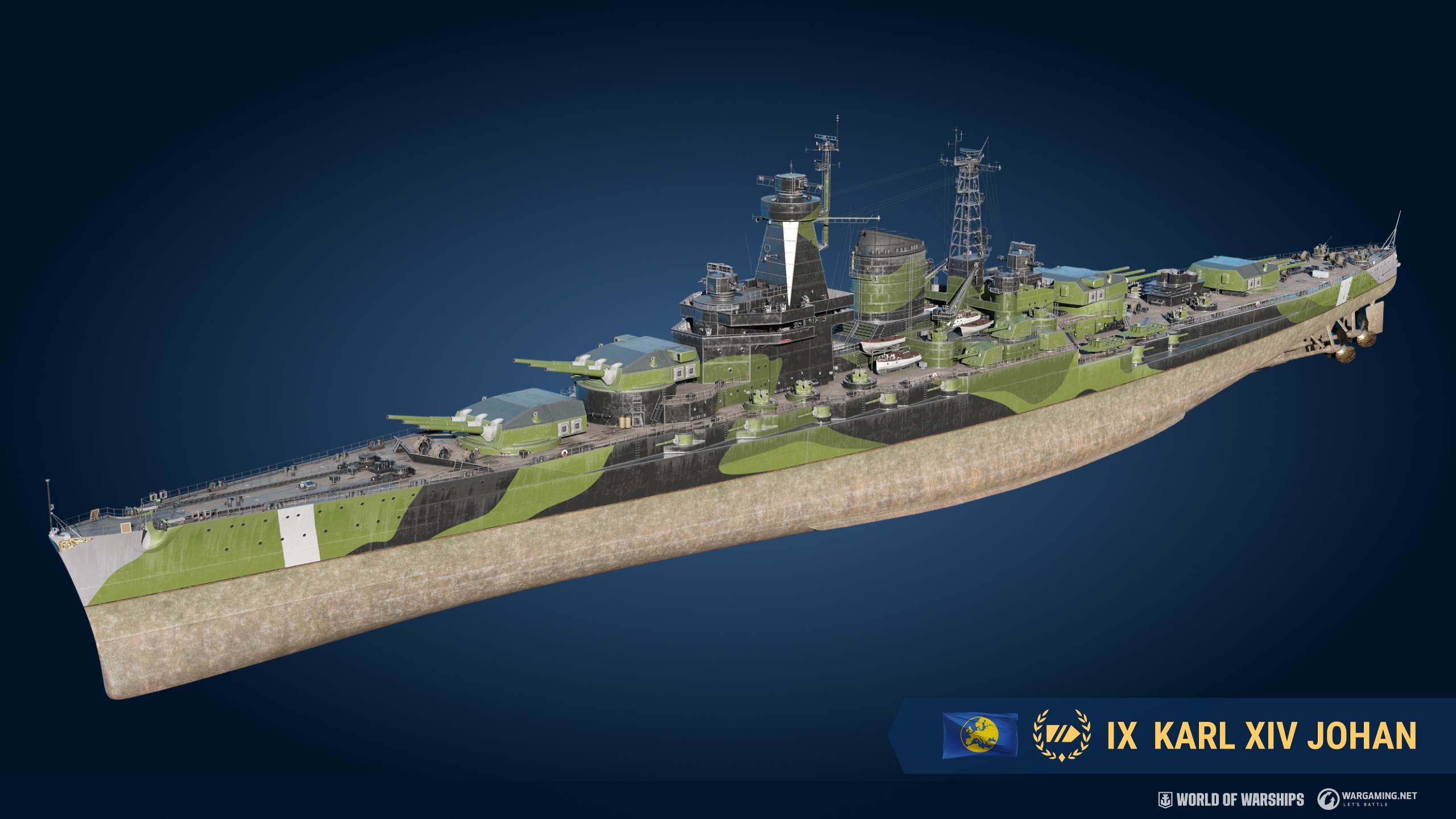 無敵艦隊: Karl XIV Johan | World of Warships