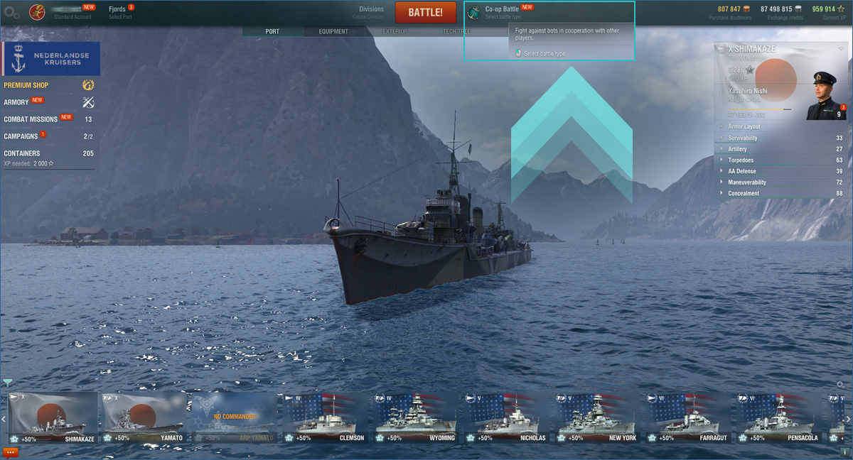 基本 World Of Warships