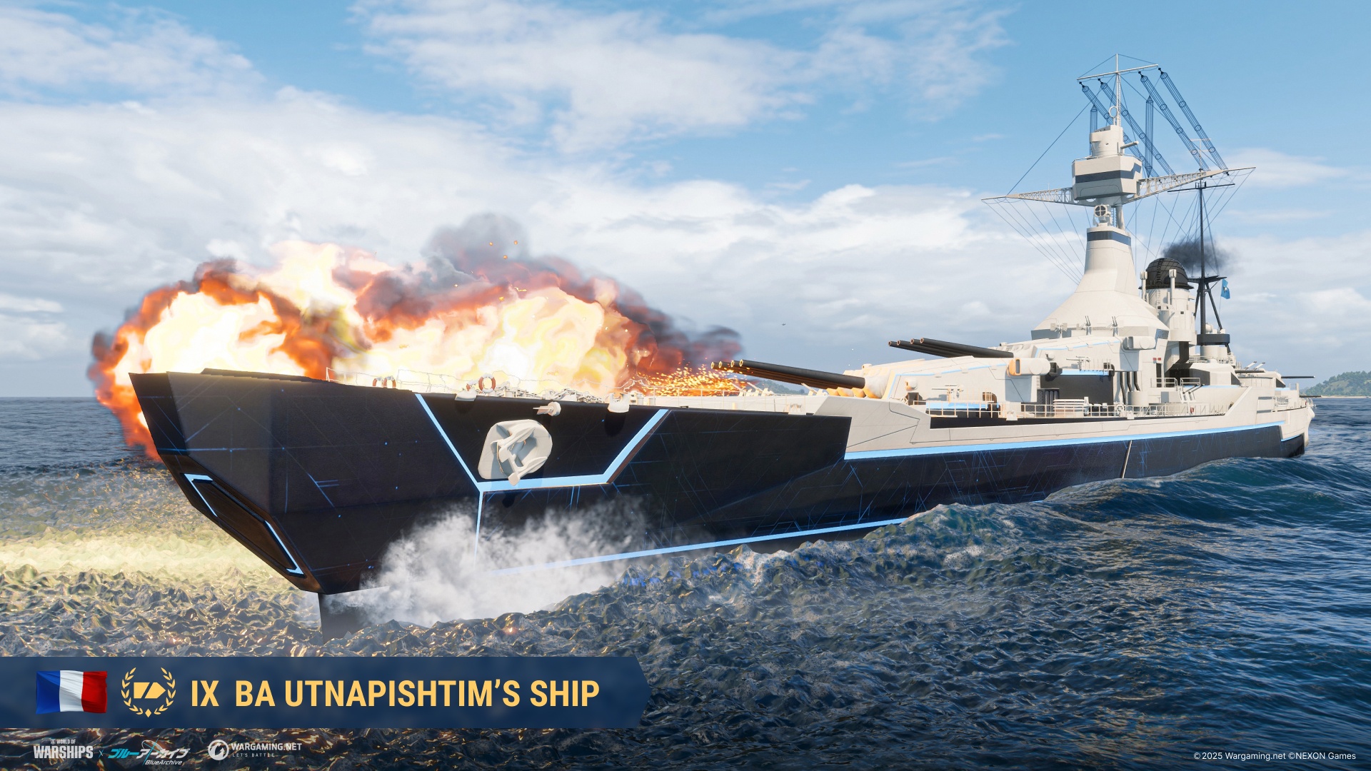 夏を満喫】『ブルーアーカイブ』コラボ再始動！ | World of Warships