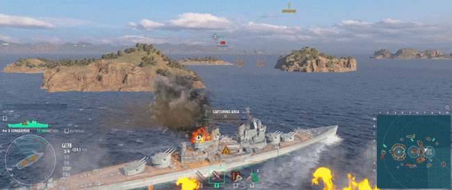 Jogo de Navio Para Celular MODERN WARSHIPS: Batalha naval on-line Android  ios Gameplay 